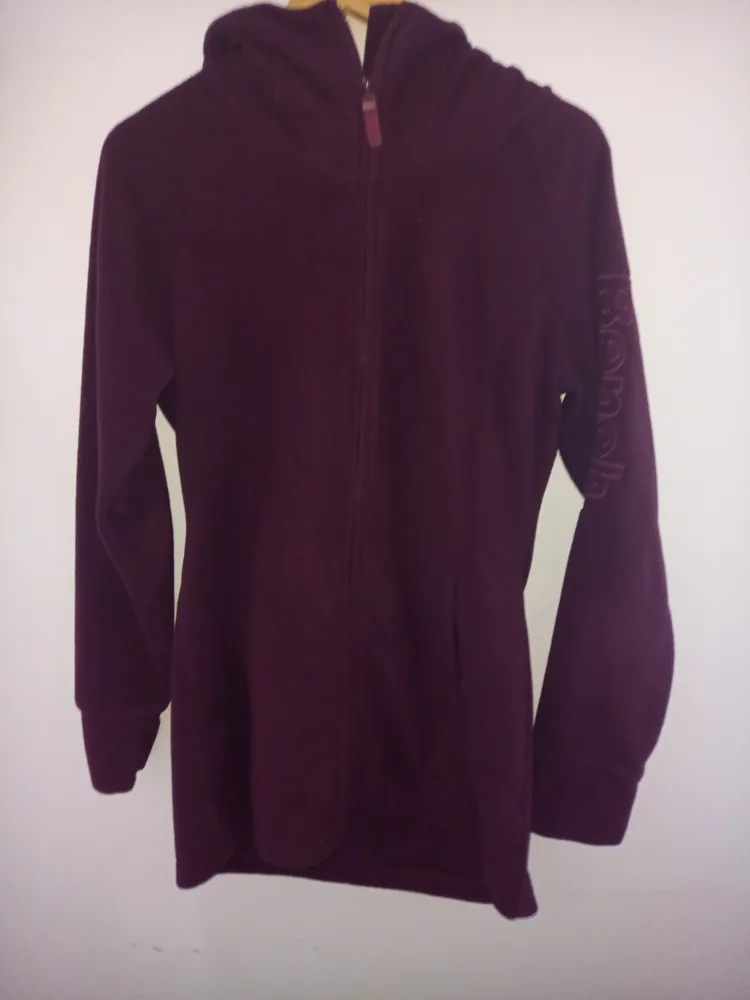 Bench Fleece Zip-Up Hoodie - Burgundy thumbnail