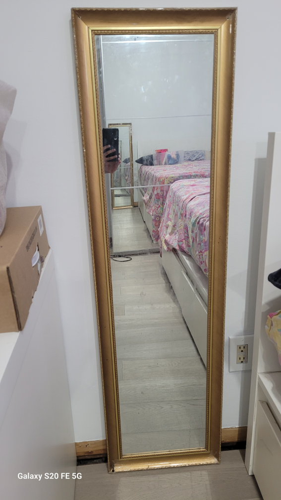 Gold Framed Full Length Mirror - photo 2