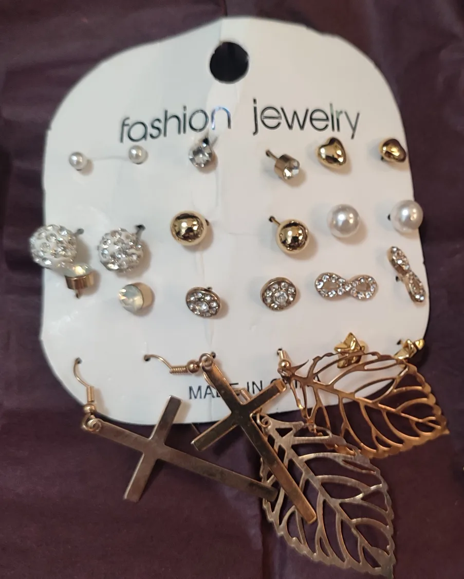5 Fashion Earrings Sets - New image indicator(6)