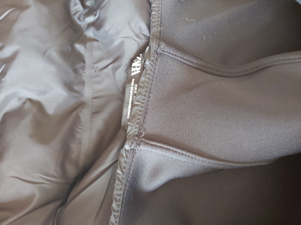 Zara Black Padded Jacket - Size S - photo 3