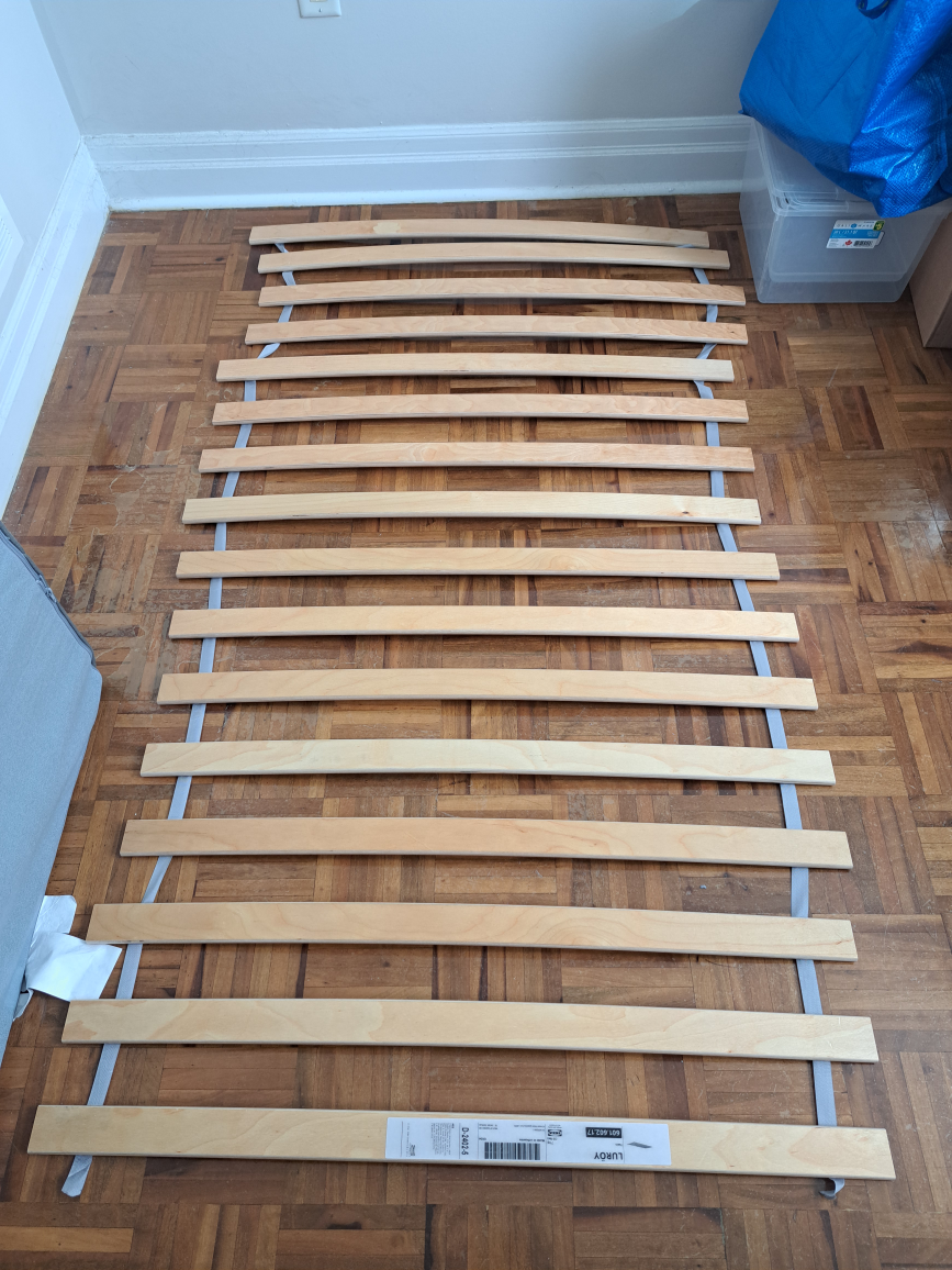 IKEA Luröy Twin Slatted Bed Base - photo 2