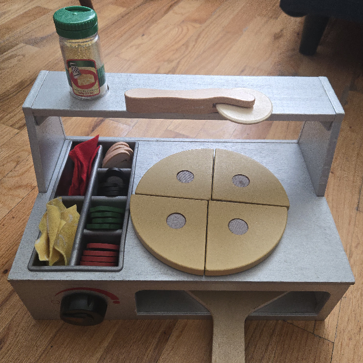 Melissa & Doug Wooden Pizza Counter Play Set - photo 4