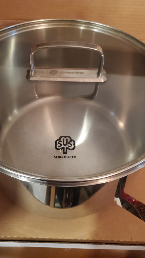 Stainless Steel Stock Pot with Lid - photo 2