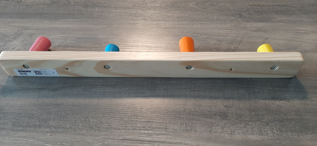 IKEA Flisat Wall Hanger with Colourful Pegs - photo 2