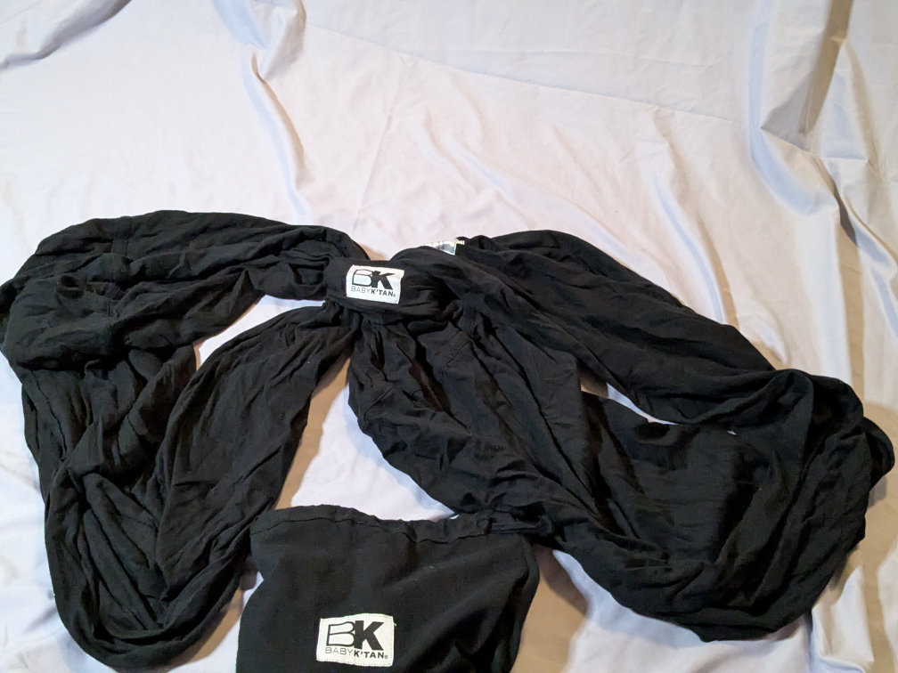 The Original Baby K'tan Baby Carrier -  Medium Black - photo 2