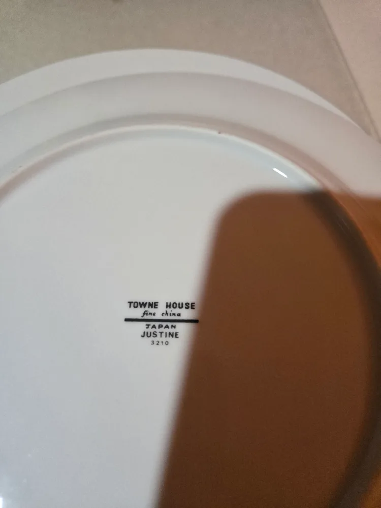 Towne House Justine Fine China Plates image indicator(3)