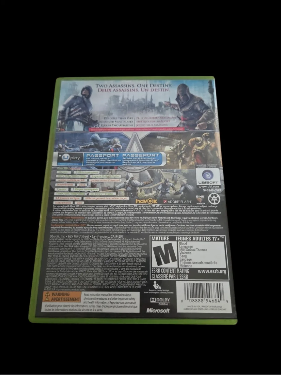 Assassin's Creed Revelations for Xbox 360 image indicator(3)