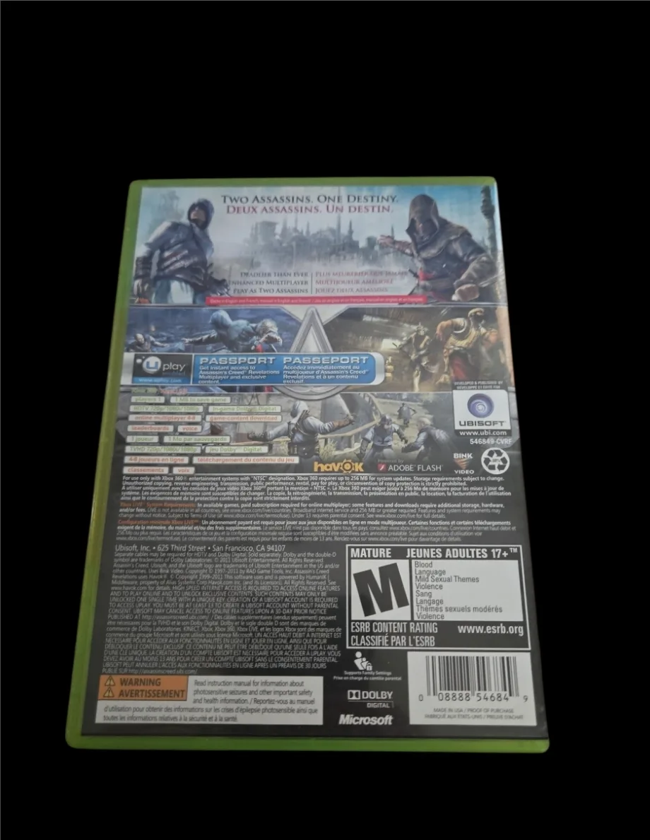 Assassin's Creed Revelations for Xbox 360 image indicator(4)