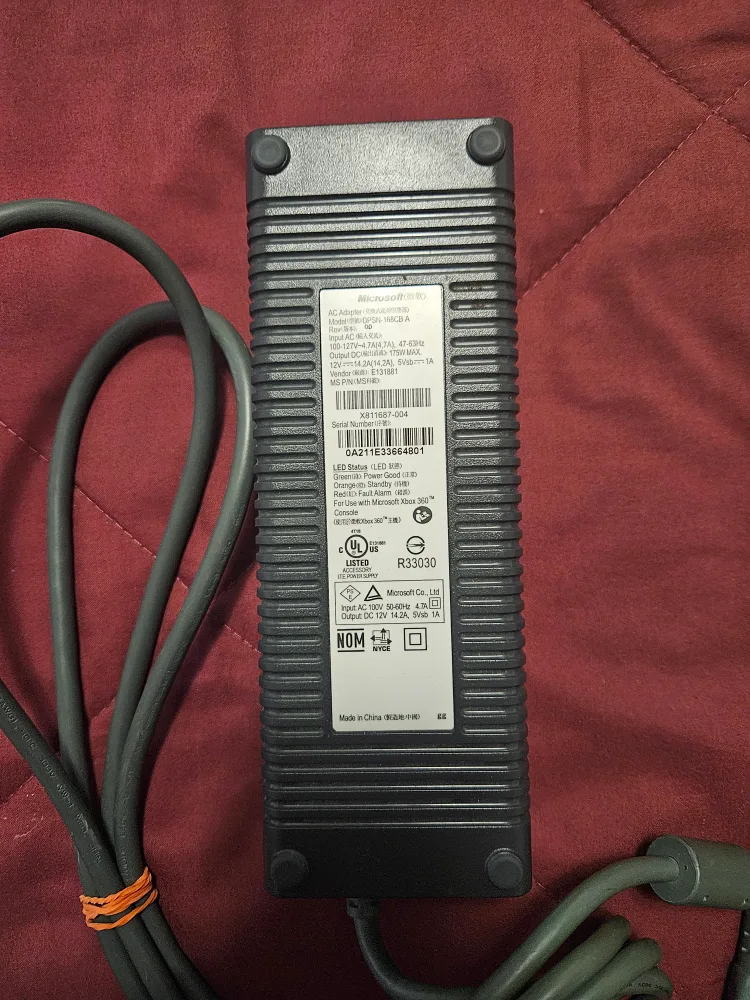 Xbox 360 Power Adapter image indicator(4)