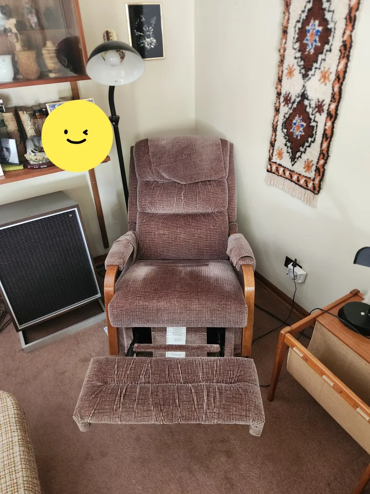Vintage Gliding Rocker Recliner thumbnail