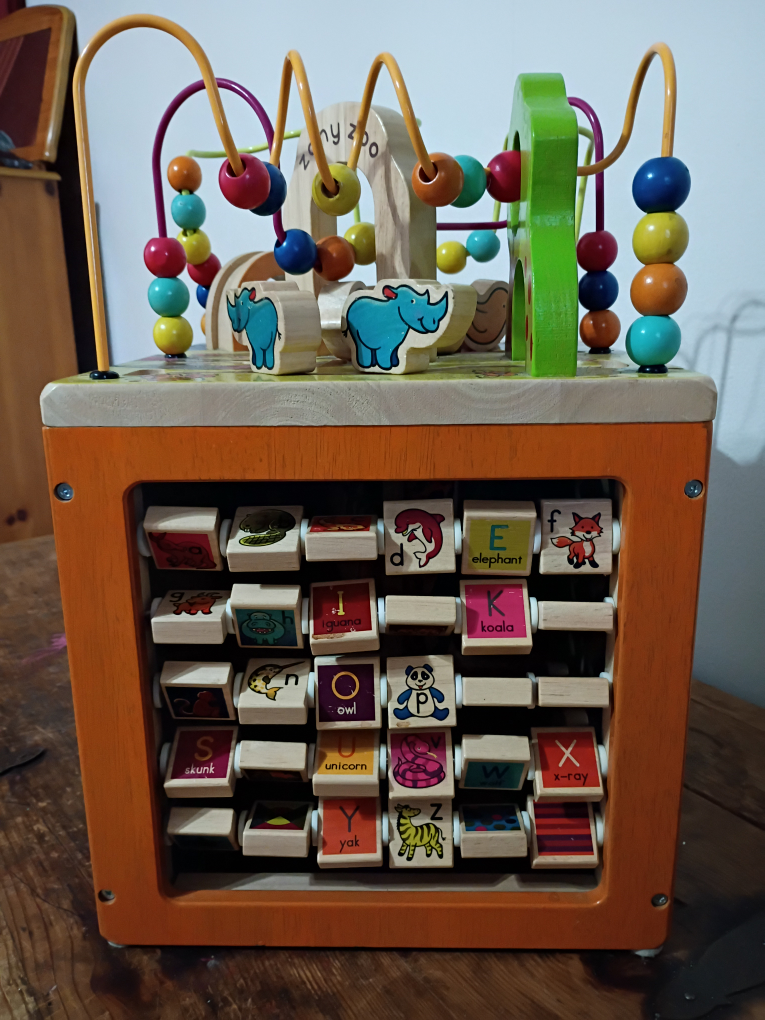 Wooden Activity Cube. 10 bucks. - photo 5