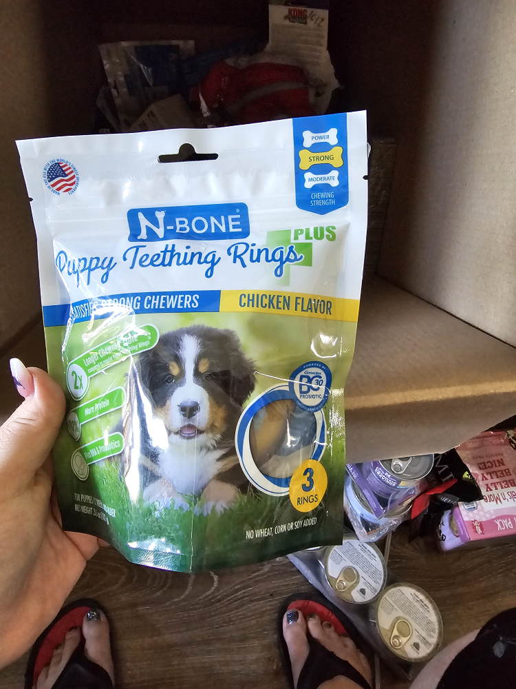 N-Bone Puppy Teething Rings Plus Chicken Flavor - photo 2