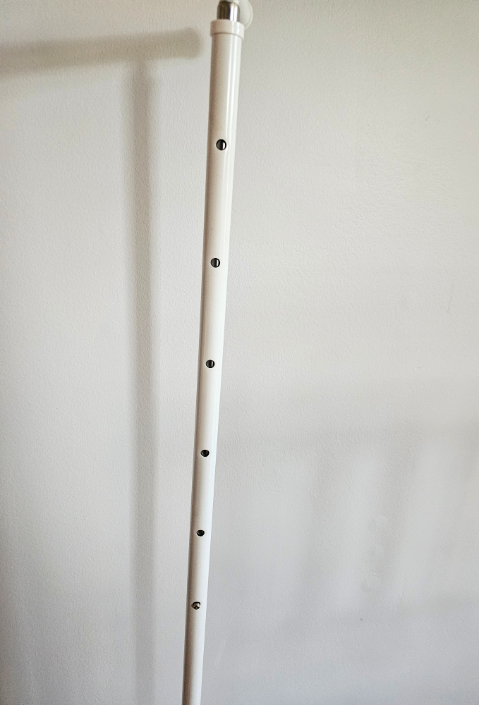 IKEA Rigga Clothes Rack, White - photo 3