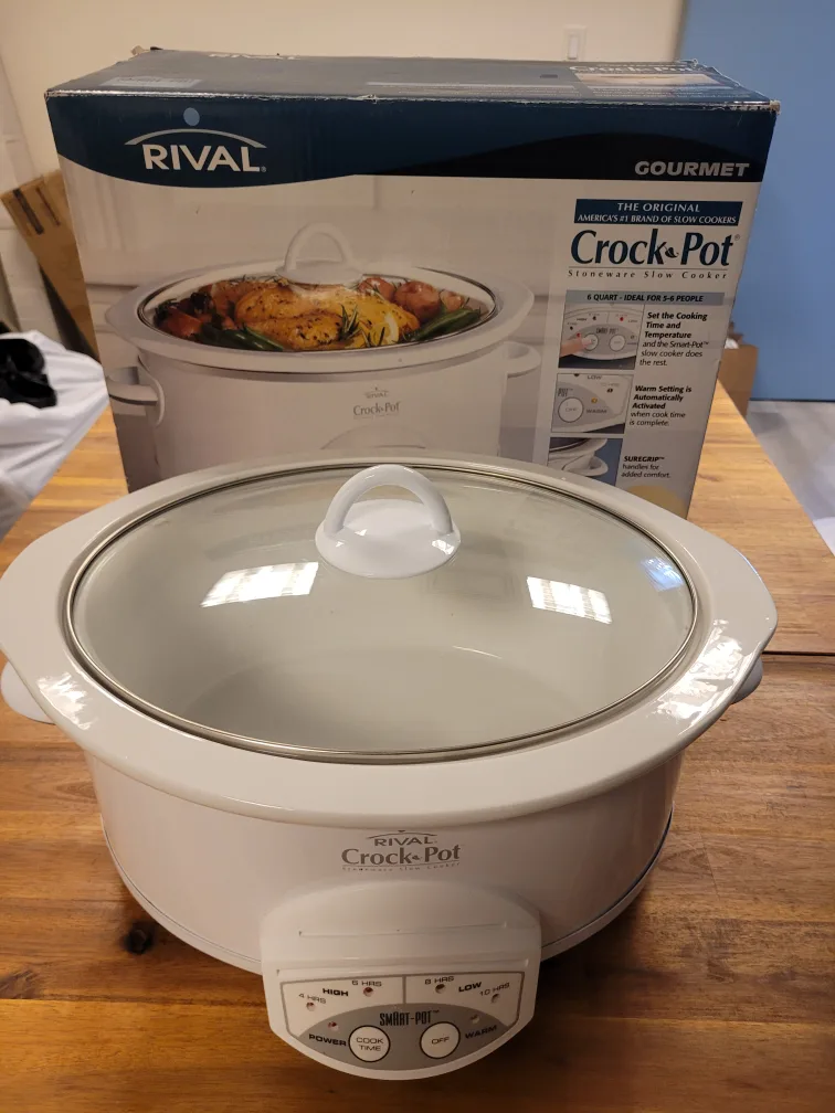 Rival Crock-Pot Stoneware Slow Cooker - 6 Quart thumbnail