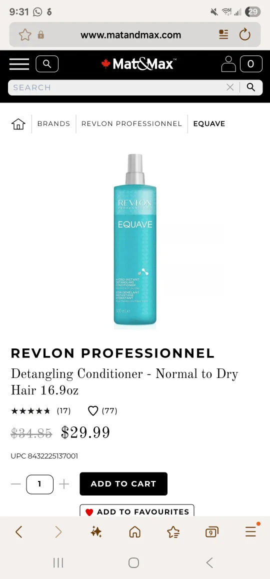 Revlon Professional Equave Detangling Conditioner image indicator(2)