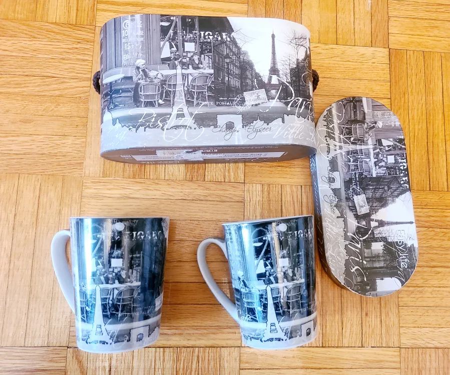 Easylife Paris 2 Mugs Set with Box thumbnail