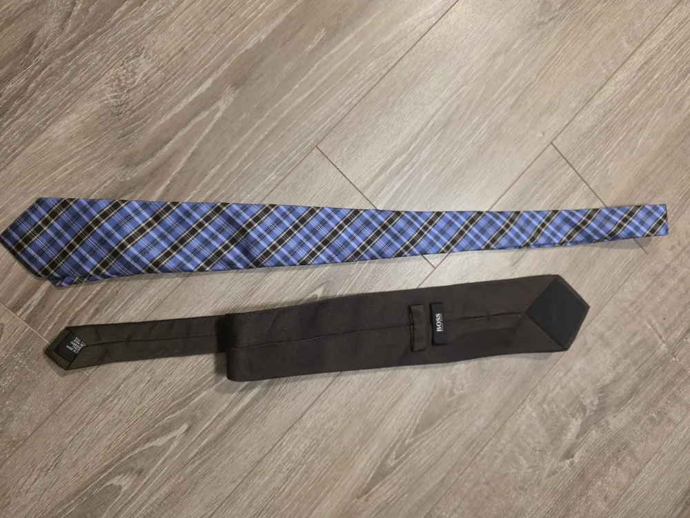 Hugo Boss Brown Necktie and ted baker tie