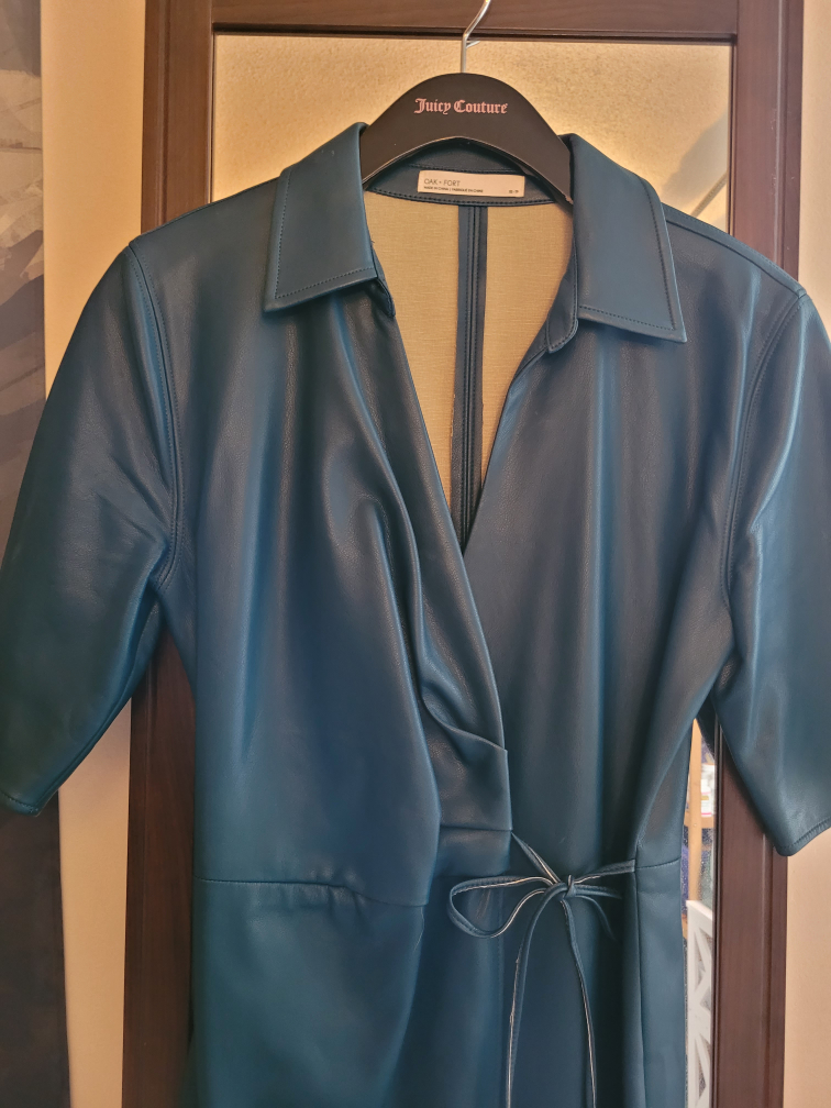 Oak and Fort Wrap Dress XS - photo 2