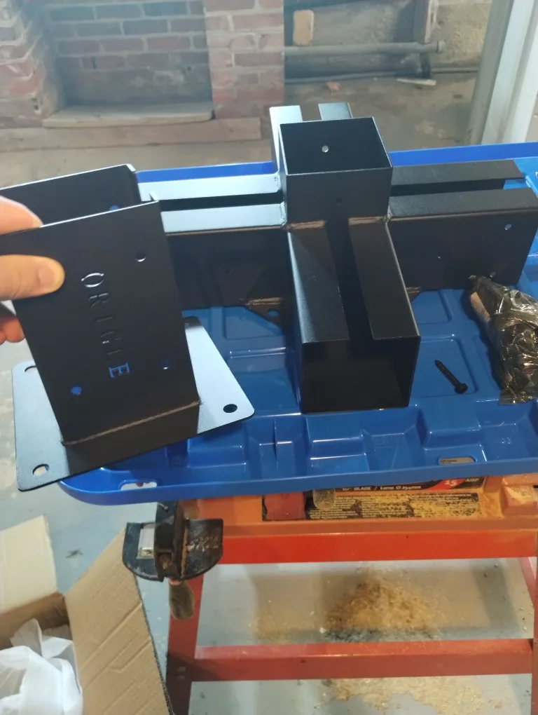Origle Black Metal Shelf Brackets thumbnail