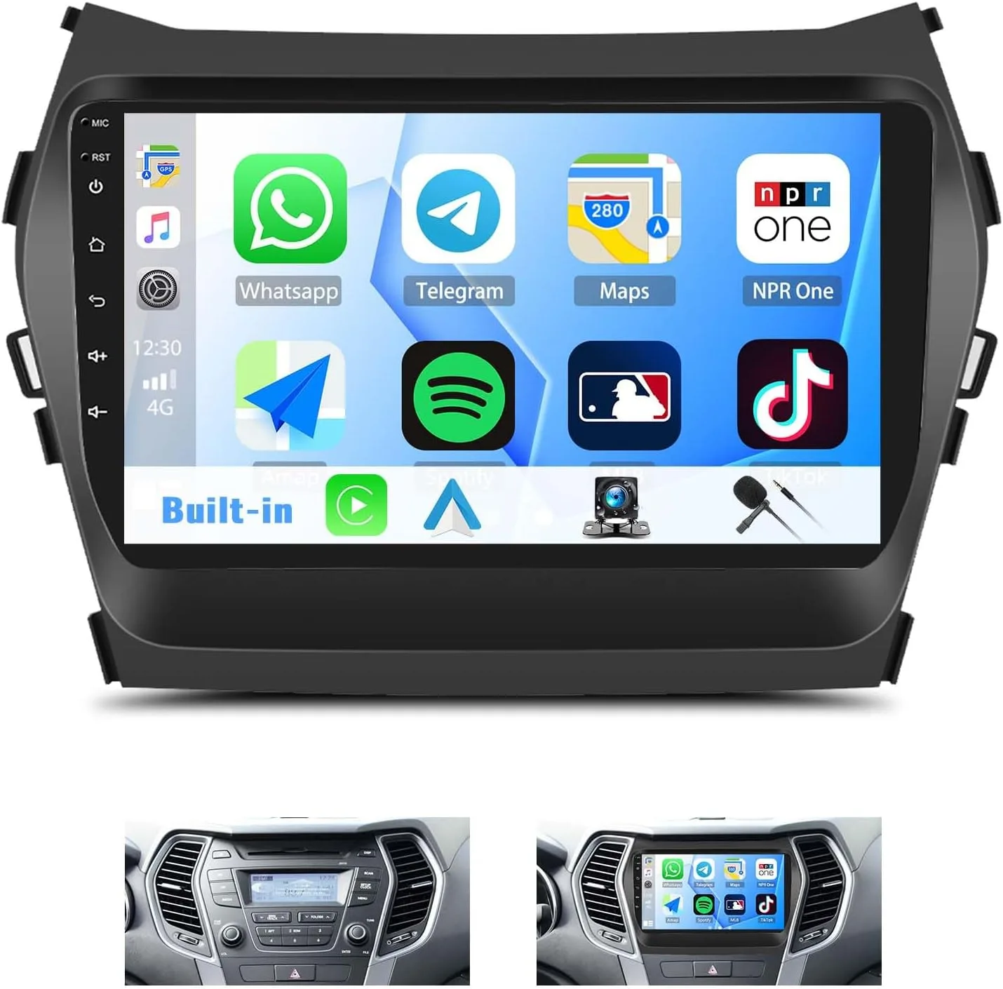 Car Stereo for Hyundai Santa Fe BNIB thumbnail