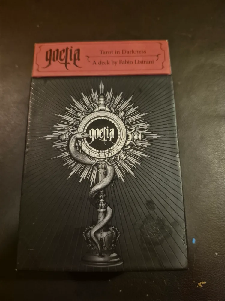 Goetia Tarot in Darkness Deck by Fabio Listrani thumbnail