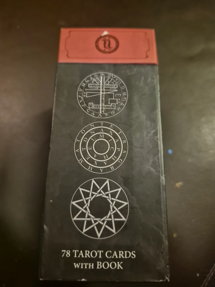 Goetia Tarot in Darkness Deck by Fabio Listrani image indicator(2)