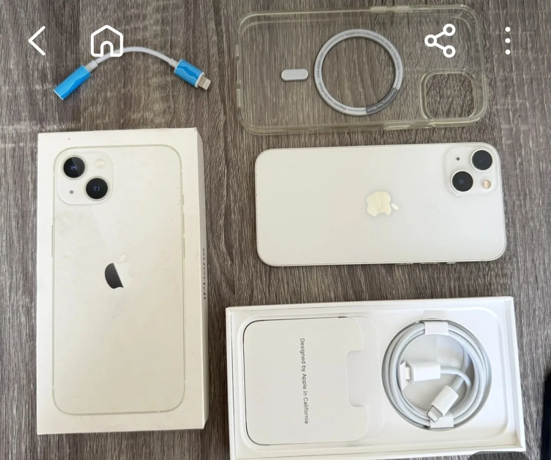 Apple iPhone 13 - Starlight - Like New! image indicator(2)