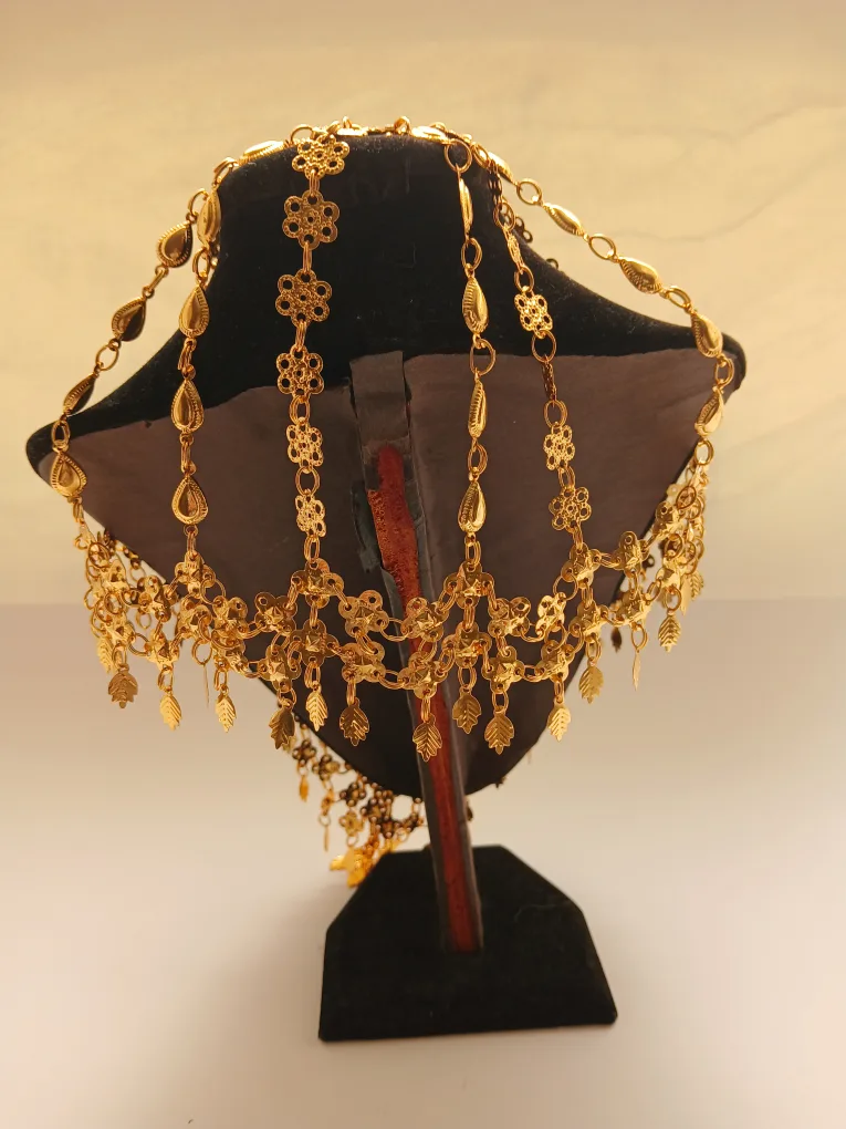 Gold Tone Headpiece image indicator(3)