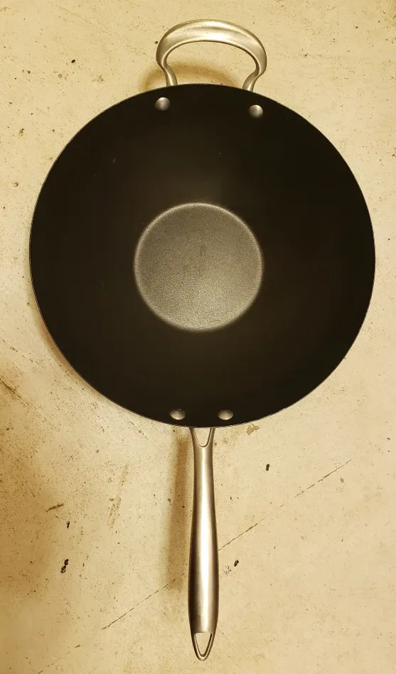 Wok Pan - 14 inch with stainless steel handles thumbnail