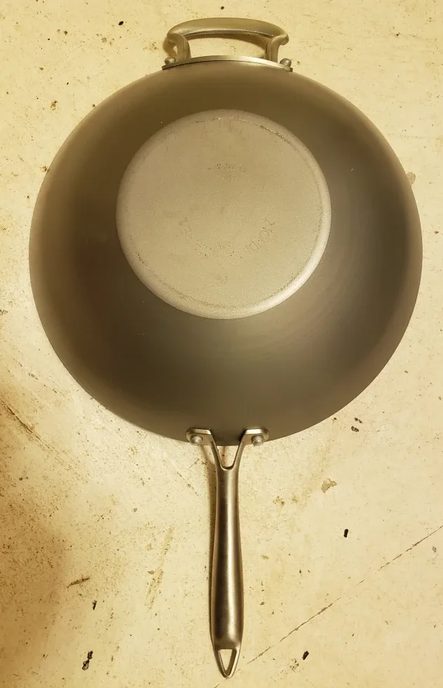 Wok Pan - 14 inch with stainless steel handles image indicator(2)