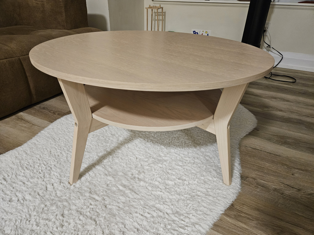 IKEA Jakobsfors Coffee Table - Oak Veneer