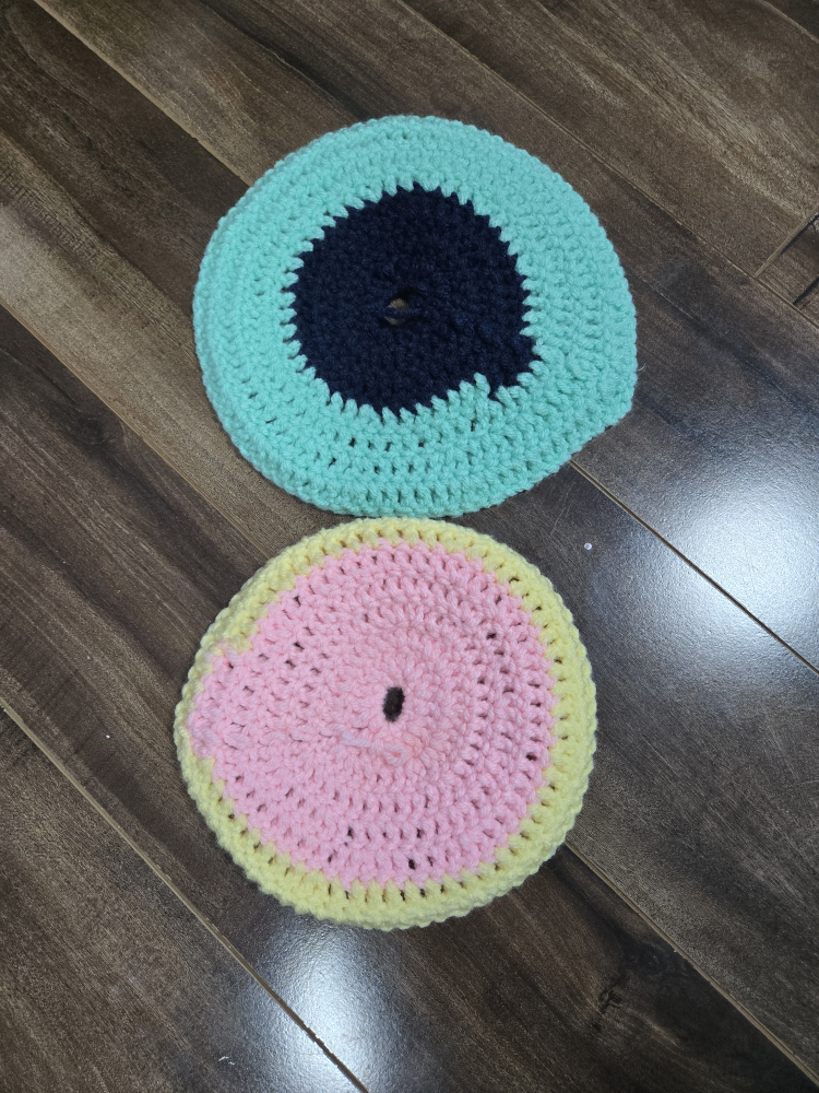 Handmade Crocheted Pot Holders - Set of 2