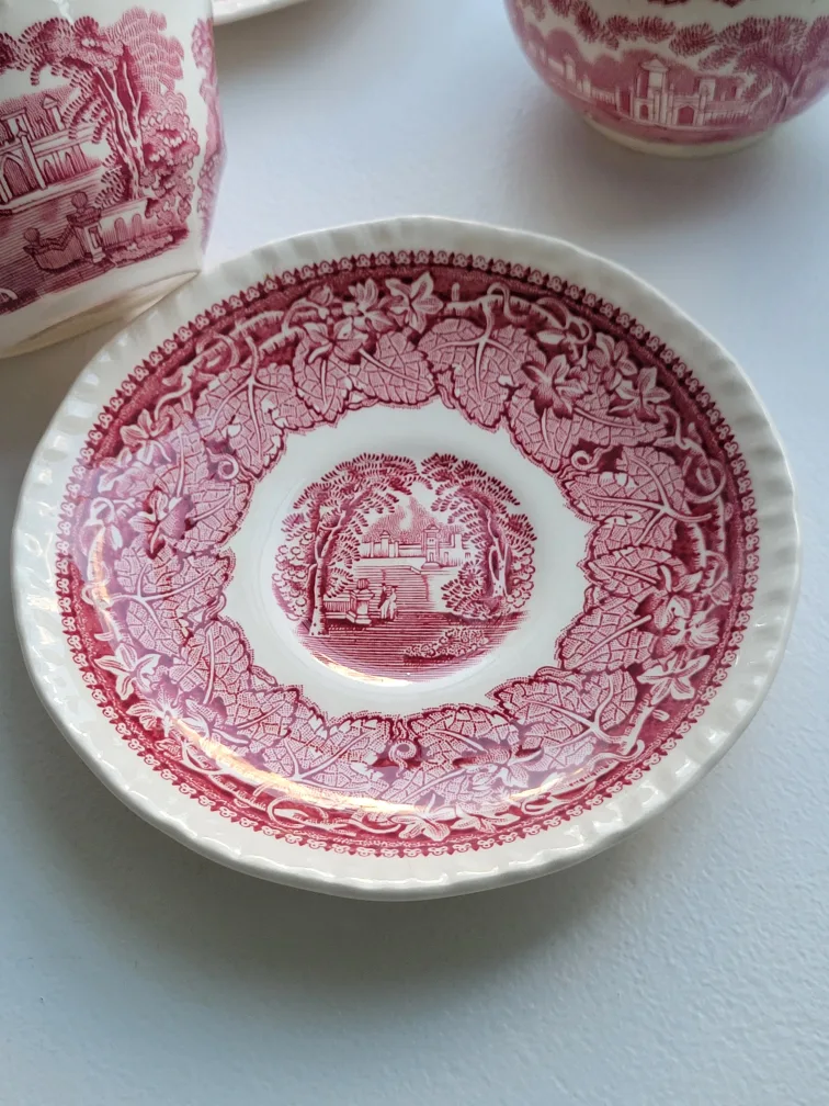 Vintage Masons Vista Red Ironstone China image indicator(10)