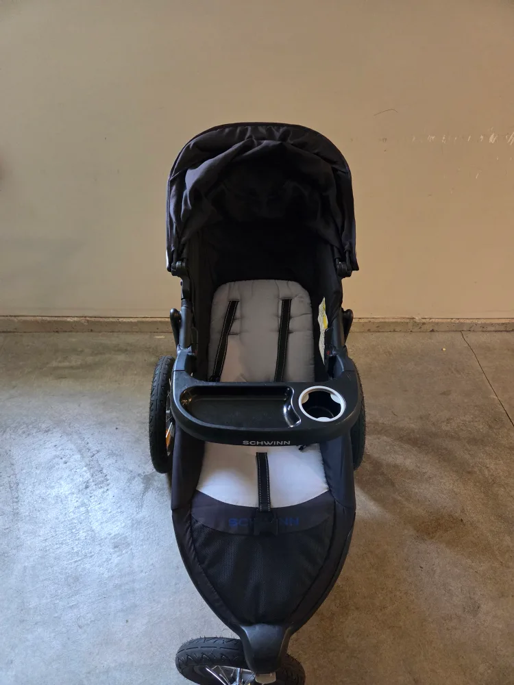 Schwinn Windswept Jogging Stroller - Blue/Black image indicator(7)