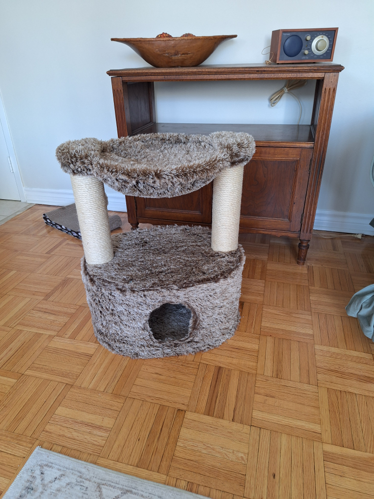 Cozy Cat Tree with Scratching Post - photo 2