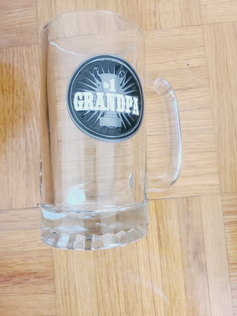 New #1 Grandpa Beer Mug thumbnail