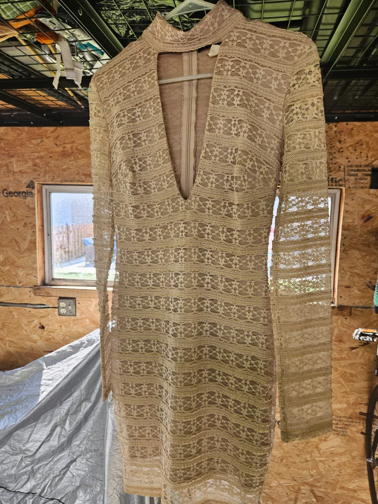 Akira Chicago Lace Mini Dress - Size M