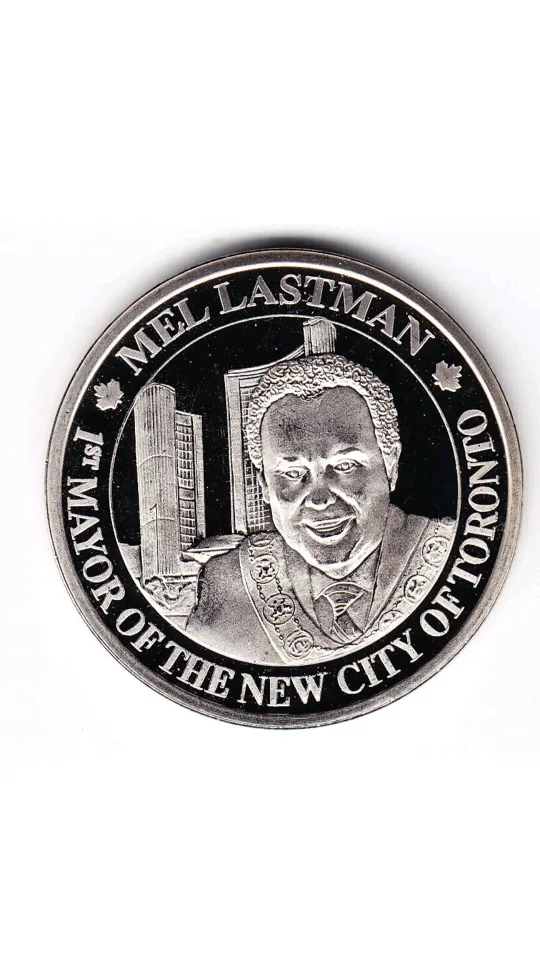 Mel Lastman Toronto Millennium Commemorative Coin thumbnail