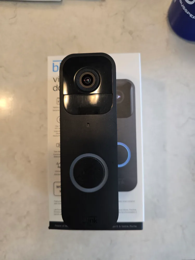 Blink Video Doorbell - Black thumbnail
