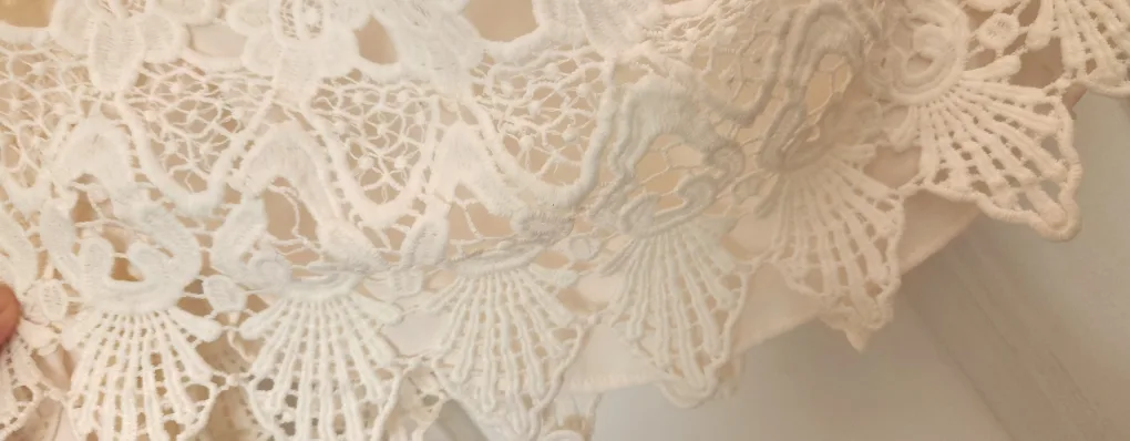 Forever 21 Lace Crop Top - Size L image indicator(4)