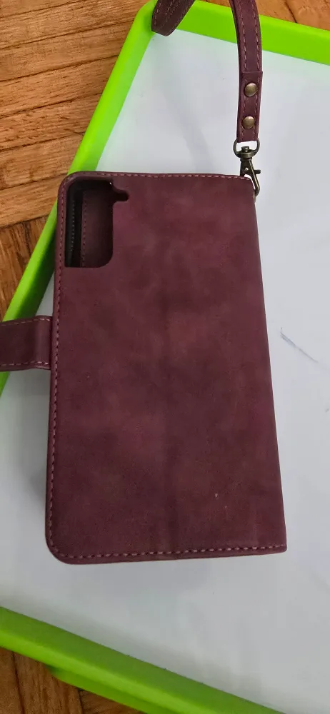 LVCRAFT Samsung Galaxy S22 Wallet Case - Burgundy image indicator(2)