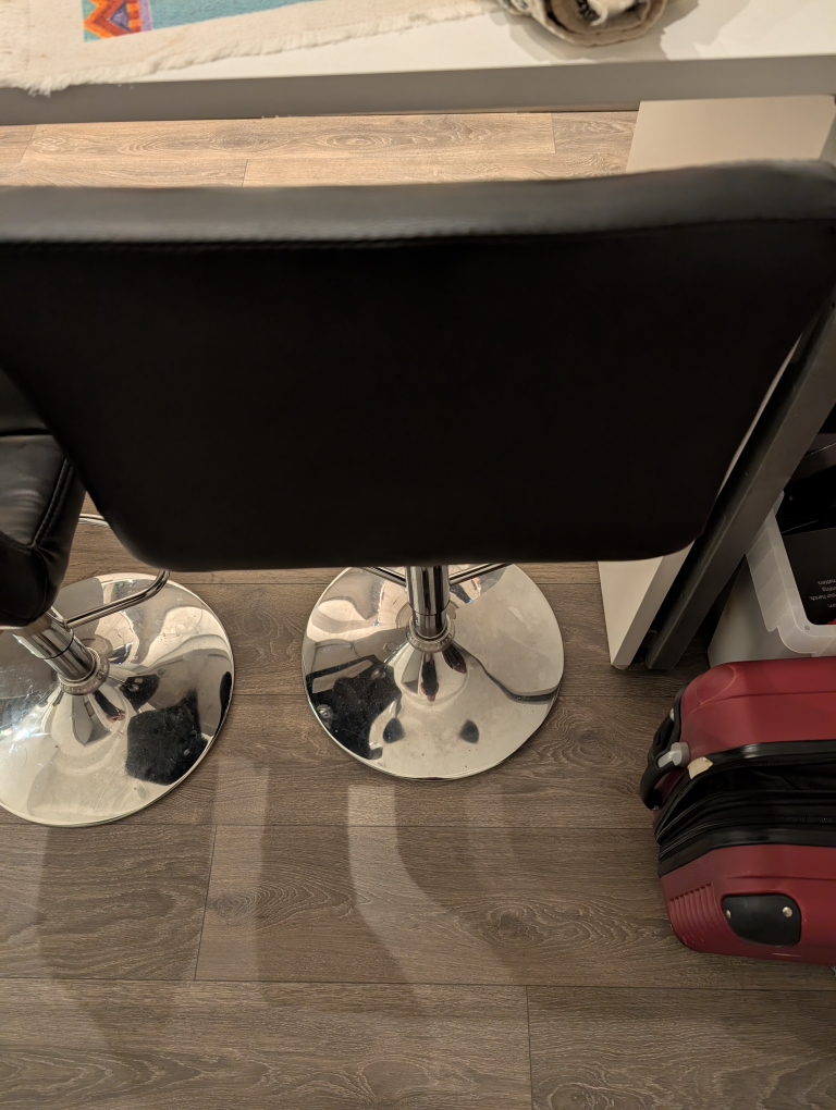 Black Bar Stools (Set of 2) - photo 5