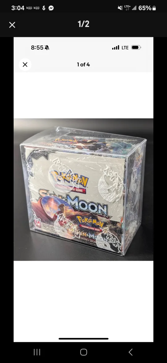 Pokemon Sun & Moon Booster Box thumbnail