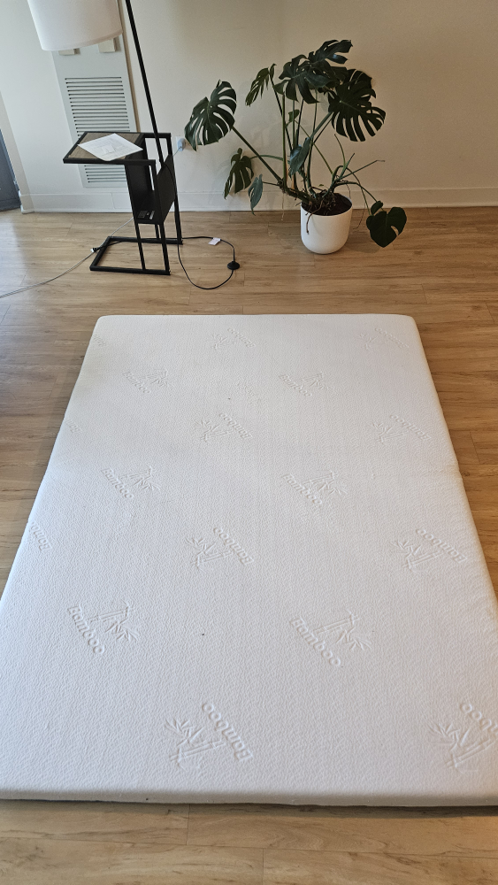 4 inch Memory Foam Mattress Topper Queen