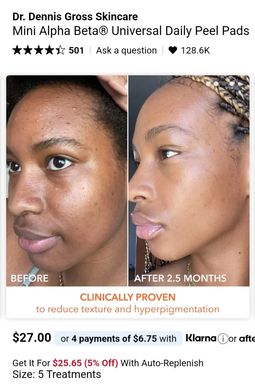 Dr. Dennis Gross Peel Pads - 5 Treatments image indicator(3)