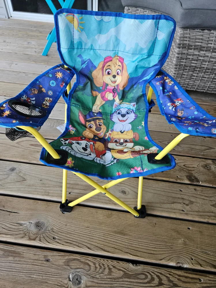 2 Kids Character Camp Chairs - Paw Patrol & Gabby's Dollhouse image indicator(3)