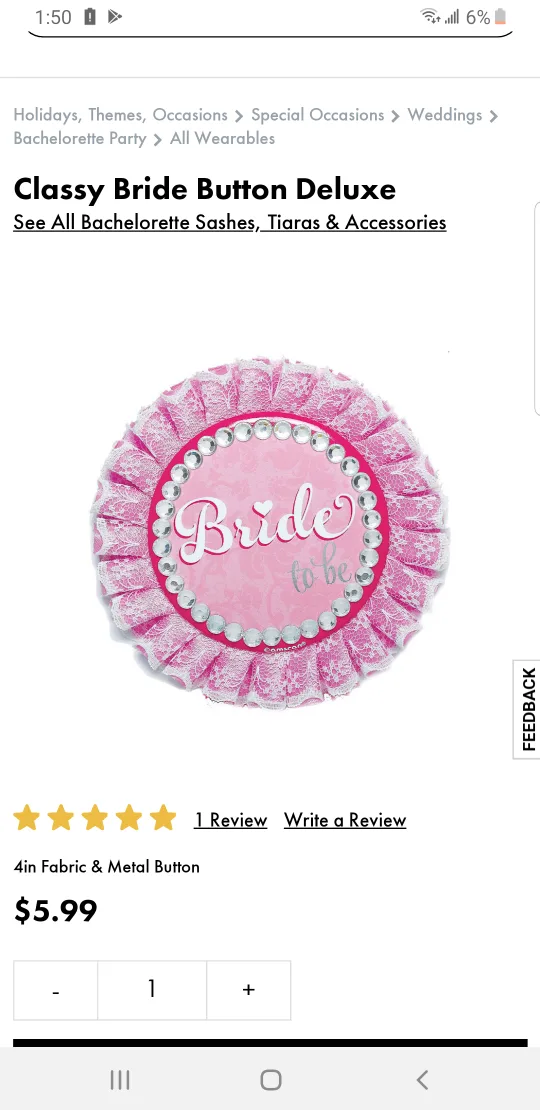 Bachelorette Party Set image indicator(2)