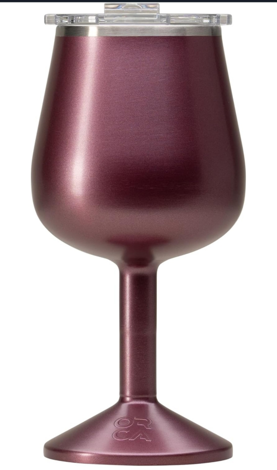Orca Vino 15 oz Insulated Wine Tumbler. color Merlot - photo 2