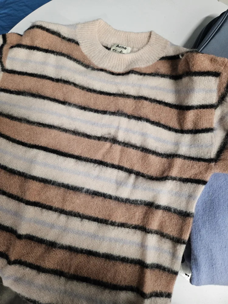 Acne Studios Striped Knit Sweater thumbnail