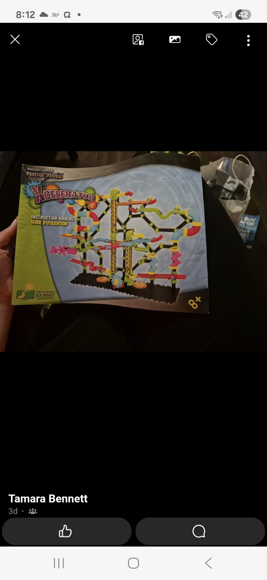 Marble Mania Xcelerators Marble Run Set 8+